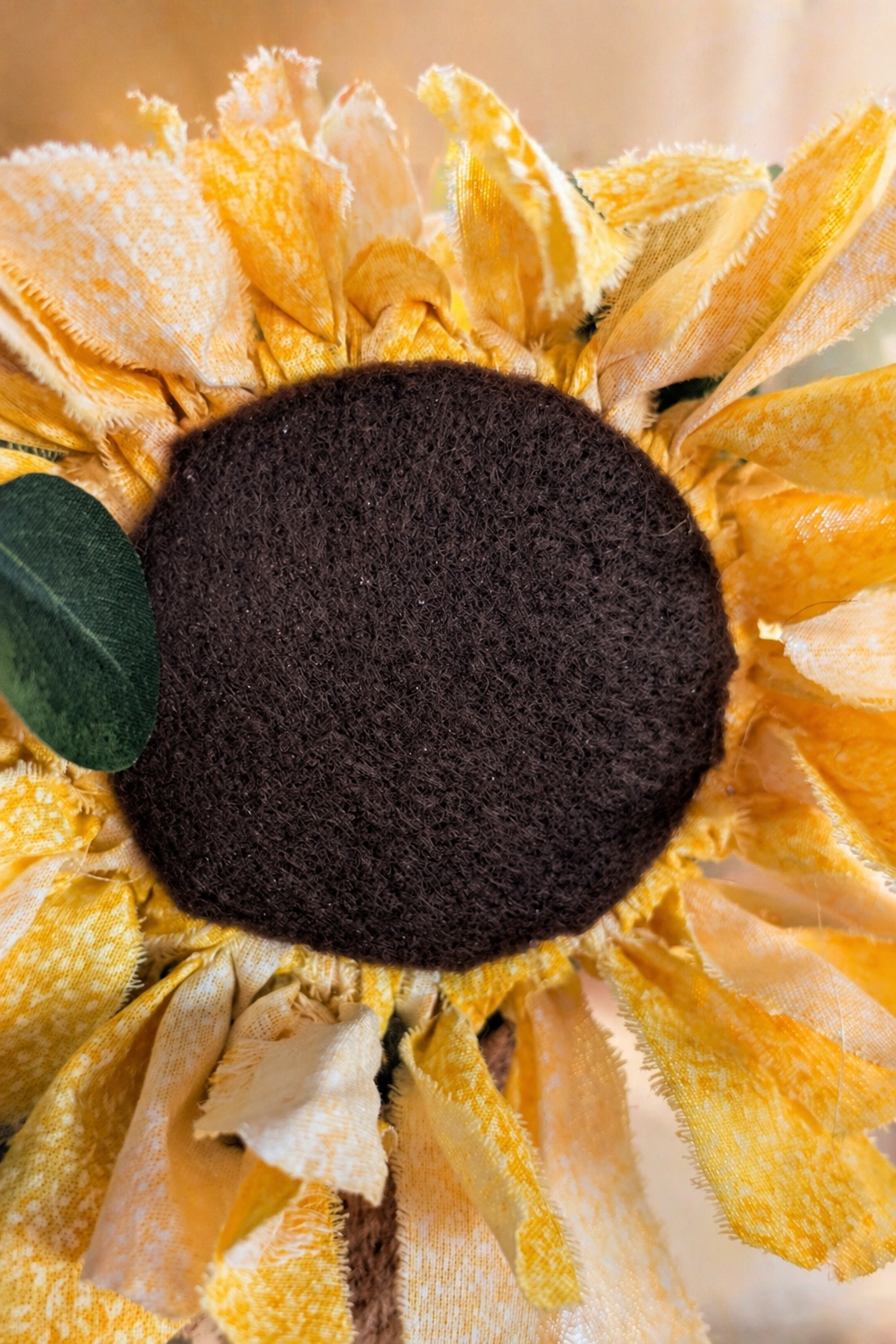 Rustic Sunflower Watering Can Arrangement — Handmade Farmhouse Floral Decor