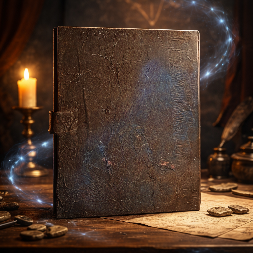 Spells and Potions Altered Book - Handmade Wizard Decor