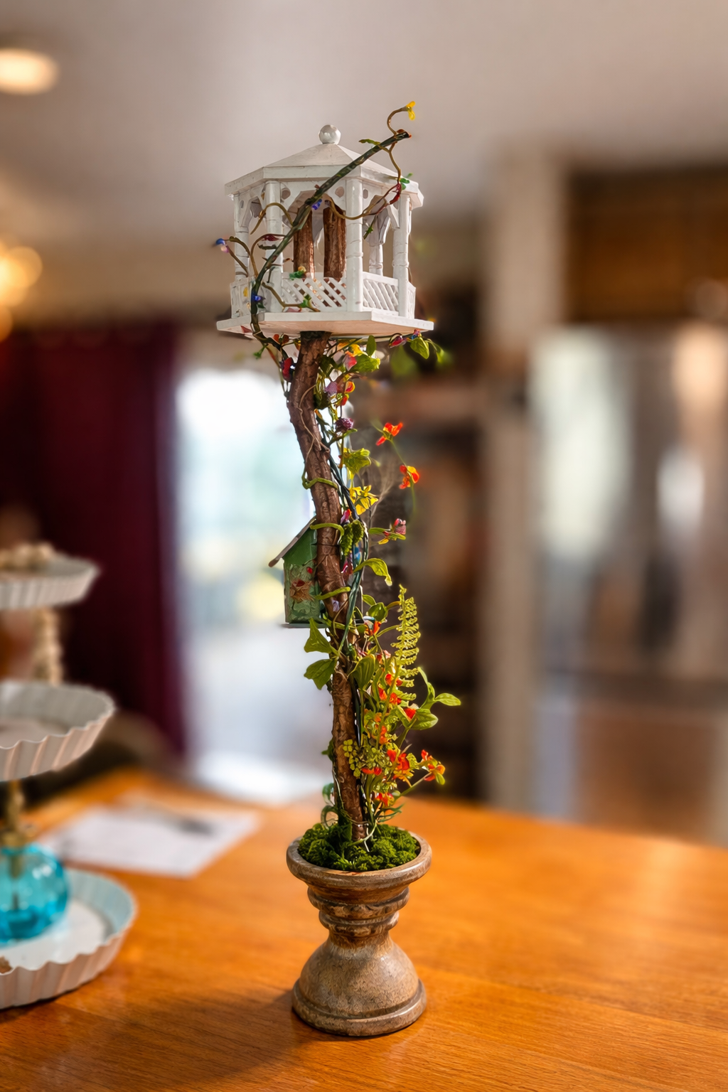 Fairy Gazebo with Fairy Lights – Handmade One-of-a-Kind