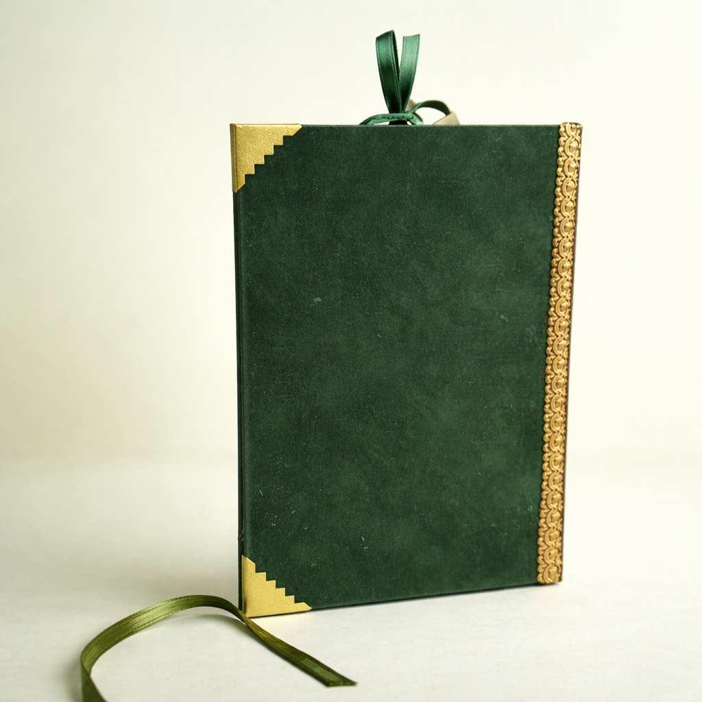 St. Patrick's Day Shamrock Junk Journal - Handmade Irish Theme
