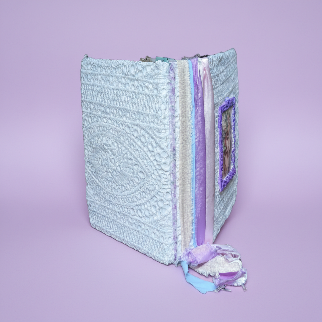 Handmade Fairy-Themed Junk Journal - Fantasy Art Journal